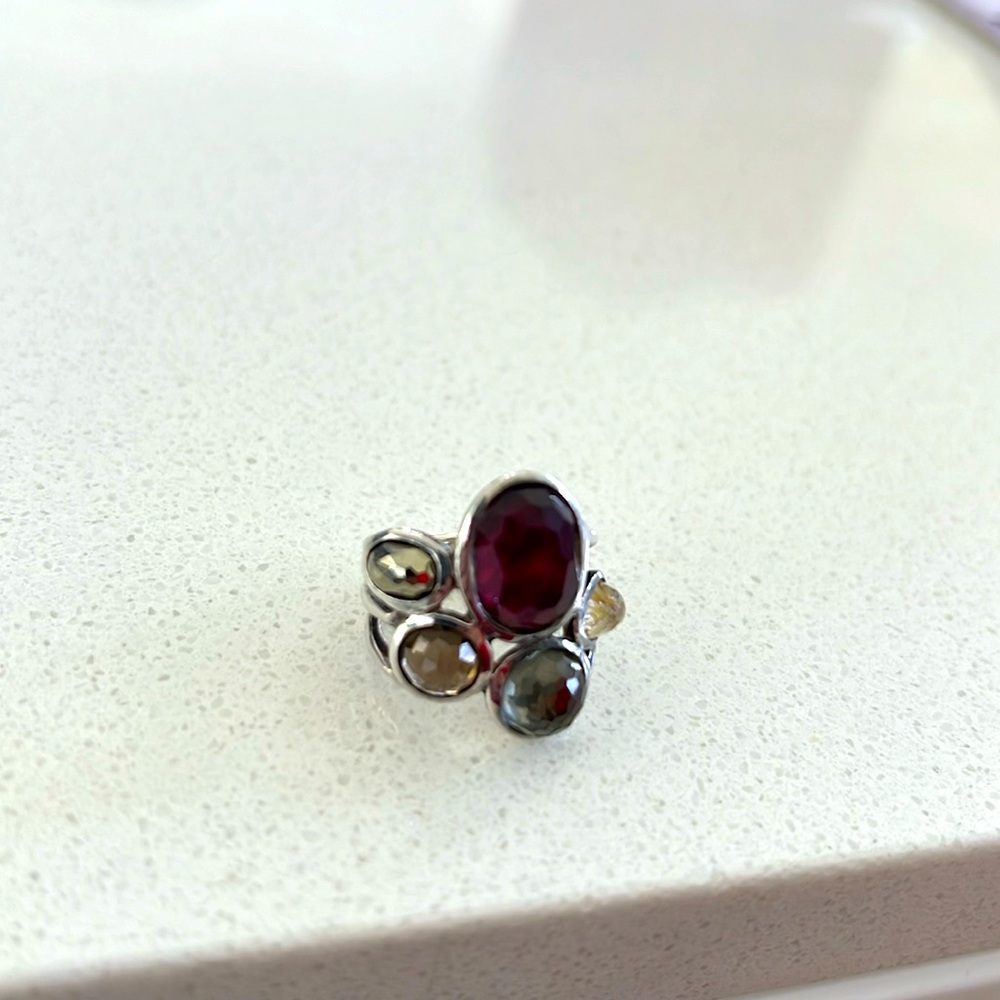 Ippolita sterling silver rock candy Ring